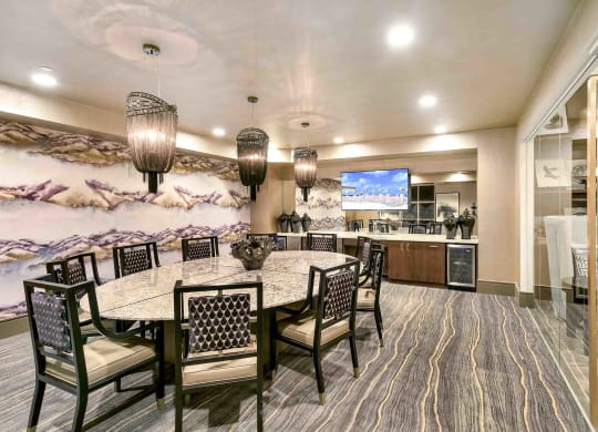 TriVista on Speer Interior Clubhouse
