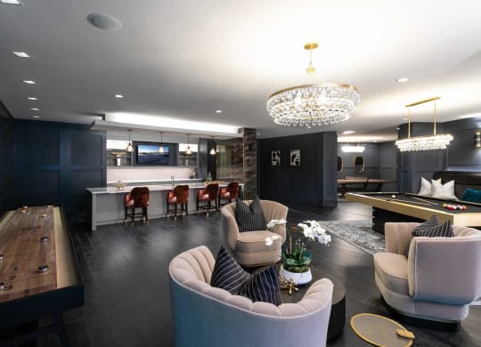 TriVista on Speer Interior Clubhouse