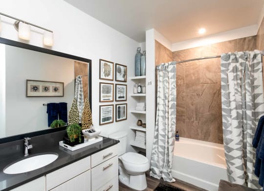 TriVista on Speer Model Bathroom