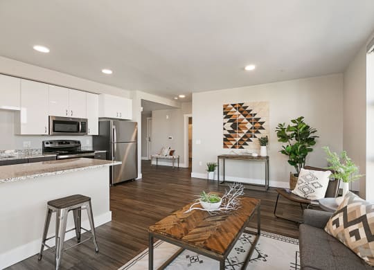 TheNest_Bend_OR_Interior_Model_203_LivingKitchen