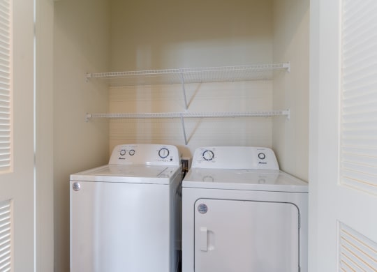 Stillwater Crossing Laundry Closet