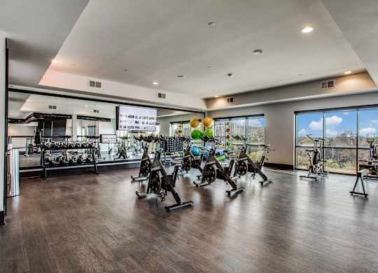 Aura Thirty2 Apartments Fitness Center