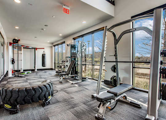 Aura Thirty2 Apartments Fitness Center