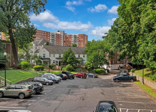 Falkland Chase Apartments in Silver Spring, Maryland Parking Lot