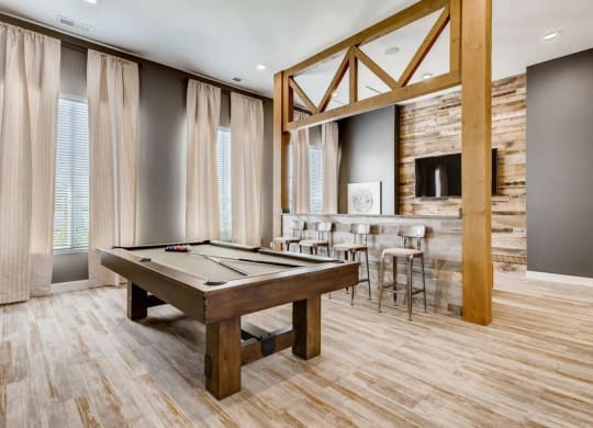 The Ranch at First Creek Apartments Game Room