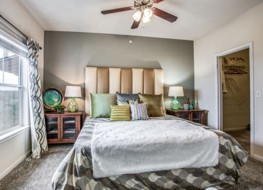 Hudson Miramont Apartments Model Bedroom