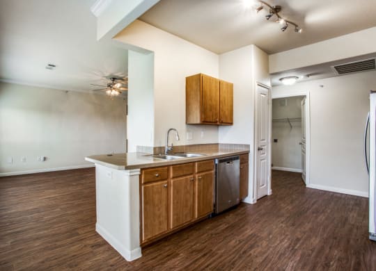 Hudson Miramont Apartments Model Kitchen