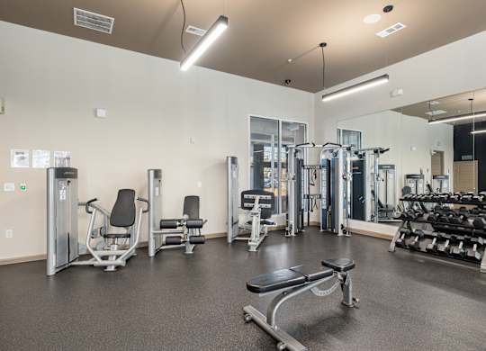 909 Flats Modern Apartments in Nashville, Tennessee Fitness Center