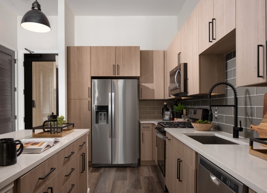 Alton East Model Unit Kitchen