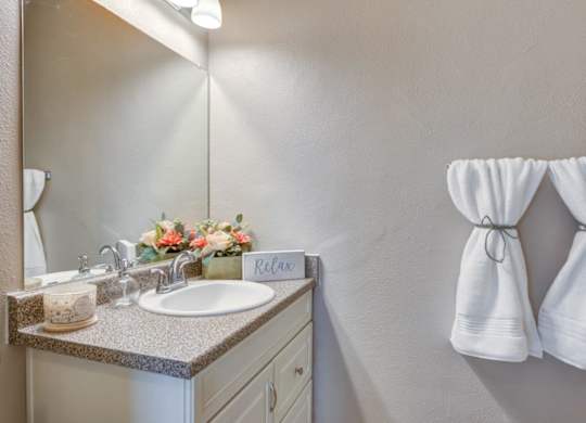 Atrium at West Covina Apartments Model Bathroom