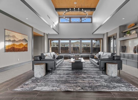 Aura Crossroads Clubhouse Lounge