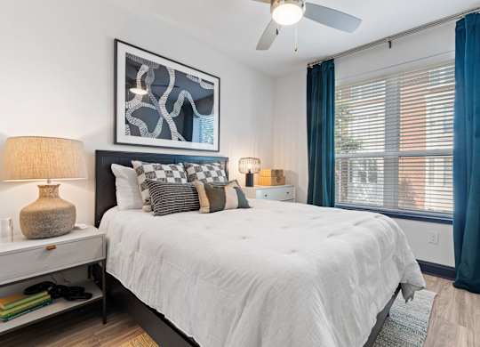 Axis Midtown Apartments in Atlanta, Georgia Model Bedroom