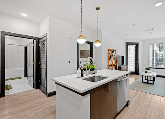 Axis Midtown Apartments in Atlanta, Georgia Model Kitchen