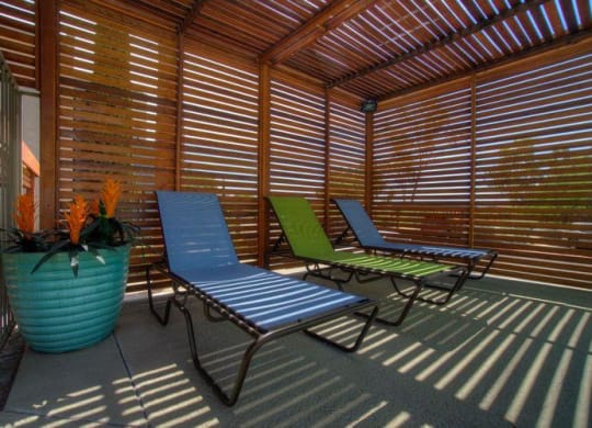 Domain 3201 Shaded Poolside Lounge Chairs