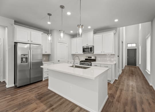 Caso Santa Rita Ranch Rental Homes Kitchen with Island