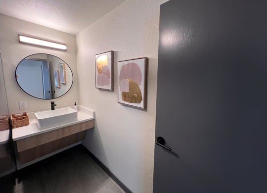 BRIX Apartments Clubhouse Bathroom