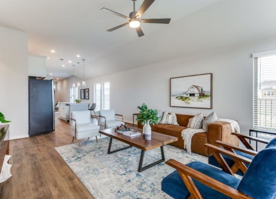 Caso Santa Rita Ranch Model Living Room