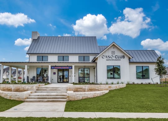 Caso Santa Rita Ranch Clubhouse Leasing Center and Exterior