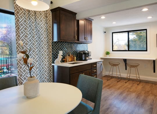 Clover Creek Apartments Community Coffee Bar