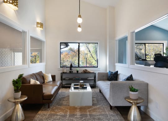 Clover Creek Apartments Lobby Seating Area