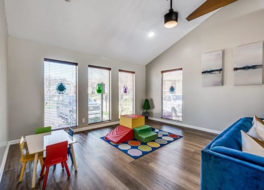 Cobble Hill Apartments in Fort Worth, Texas Clubhouse Play Room
