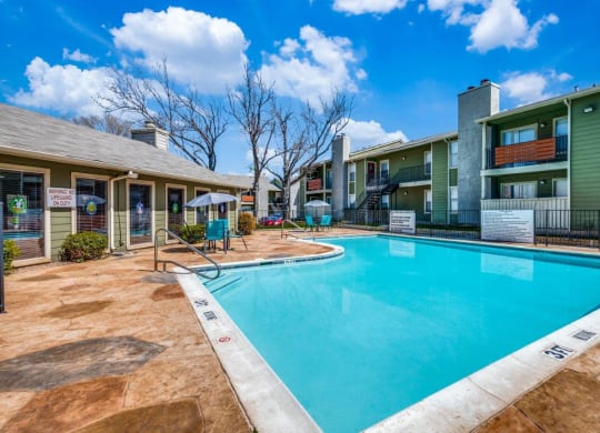 Cobble Hill Apartments in Fort Worth, Texas Clubhouse and Pool
