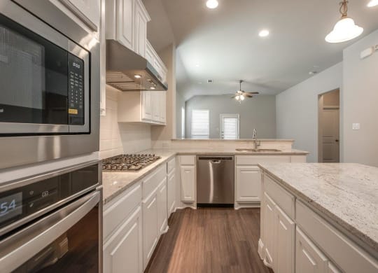 Cottages at the Realm Kitchen with Island