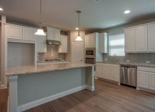 Cottages at the Realm Kitchen with Island