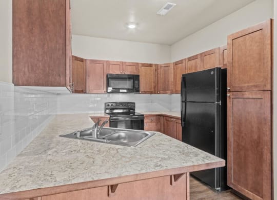 Dakota Flats Apartments in Spokane, Washington Kitchen