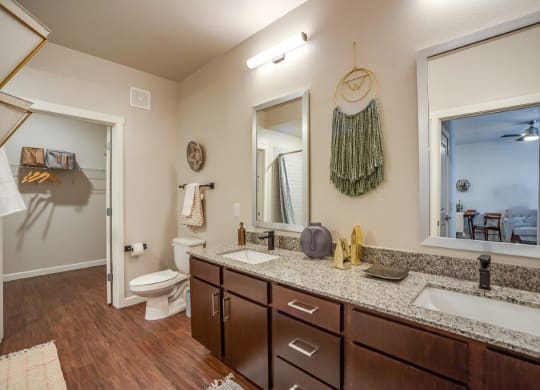 Discovery at The Realm in Lewisville, Texas Model Bathroom