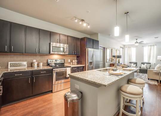 Gourmet Kitchen at Discovery at The Realm, Lewisville, TX