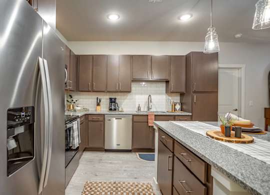 Kitchen Appliances at Discovery at The Realm, Lewisville