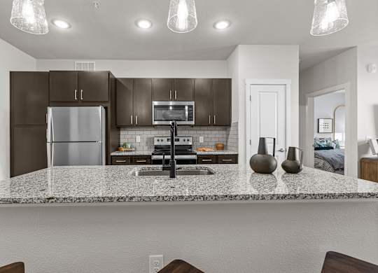 Island Kitchen at Discovery at The Realm, Texas