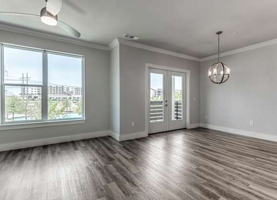 Living Room at Discovery at The Realm, Texas