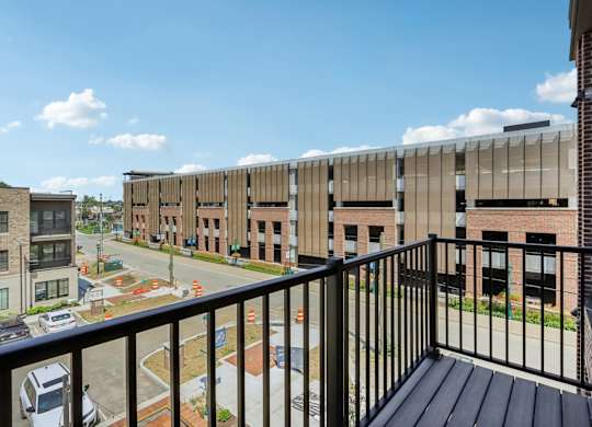 District South Apartments in Fishers, IN Private Balcony