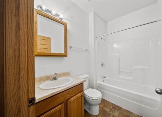 Remington Village Apartments Vacant Bathroom