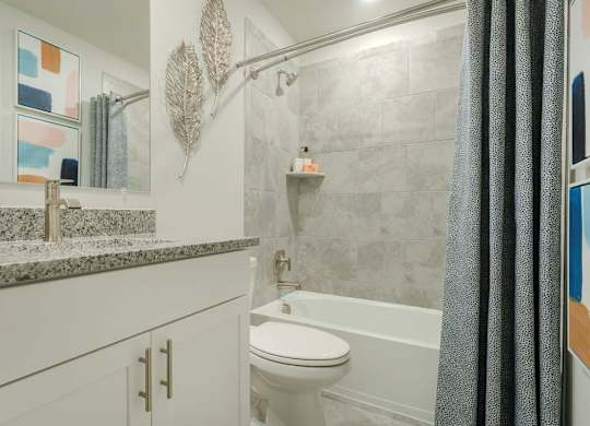 EVOLV at Stonehaven Townhomes in White Plains, Maryland Model Bathroom