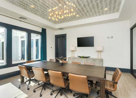 EVOLV at Stonehaven Townhomes in White Plains, Maryland Clubhouse Conference Room