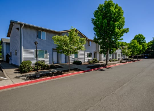 exterior view at Jenna Village Apartments in Springfield, Oregon
