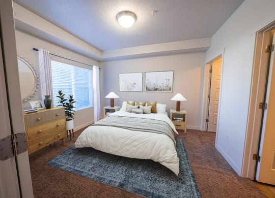 The Boulevard Model Bedroom
