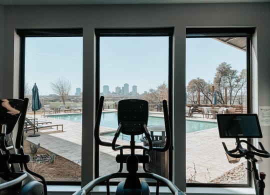 Fitness Center at Presidio at River East, Fort Worth, TX