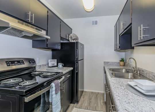 Fox Point Apartments in Tucson, Arizona Model Kitchen