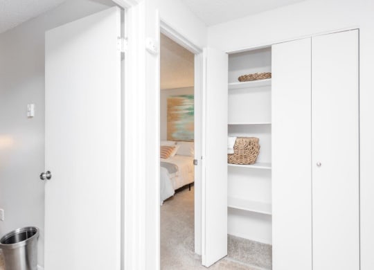 Fox Pointe Apartments Hallway and Closet Space