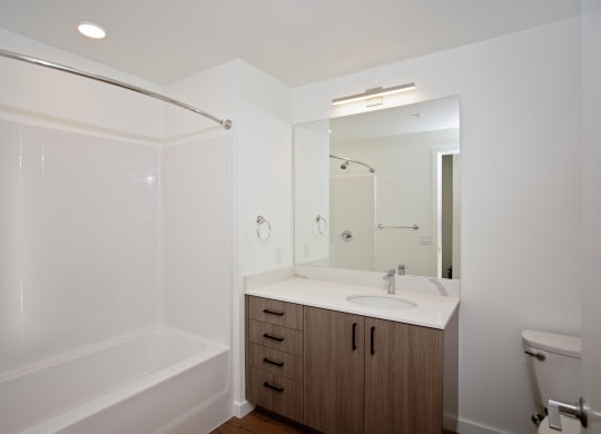 The Gabe Apartments in Portland, Oregon Bathroom