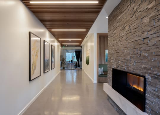 The Gabe Apartments in Portland, Oregon Entrance and Lobby
