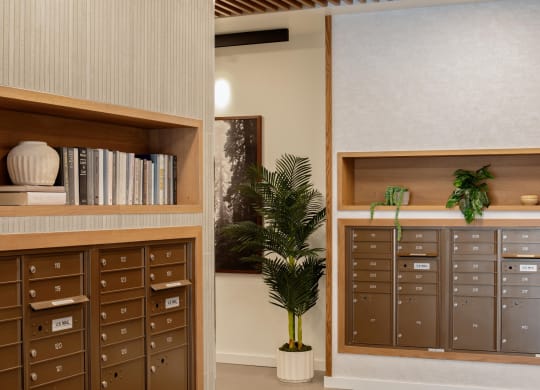 The Gabe Apartments in Portland, Oregon Mail Area