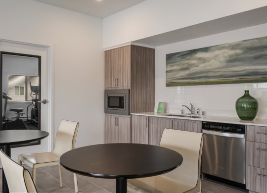 Mill Creek Apartments Clubhouse Kitchen