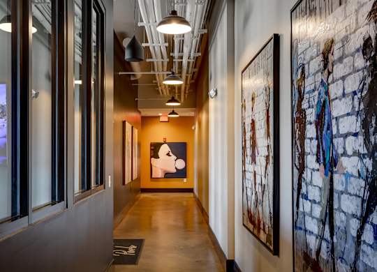 Alton Optimist Park Hallway