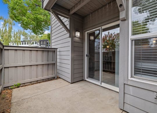 Hazel Ranch Apartments in Fair Oaks, California Private Patio