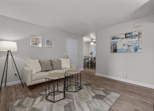 Hazel Ranch Apartments in Fair Oaks, California Model Living Room